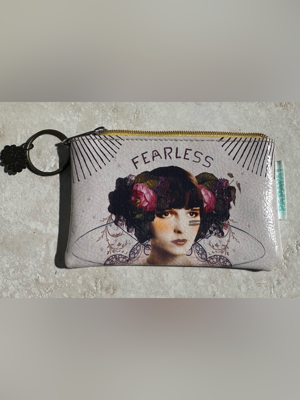 Sassy FEARLESS coin purse by Papaya